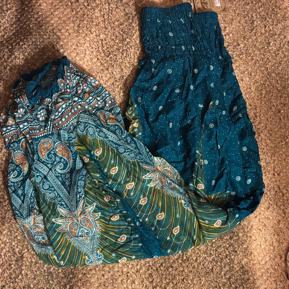 Kathmandu Imports blue boho pants